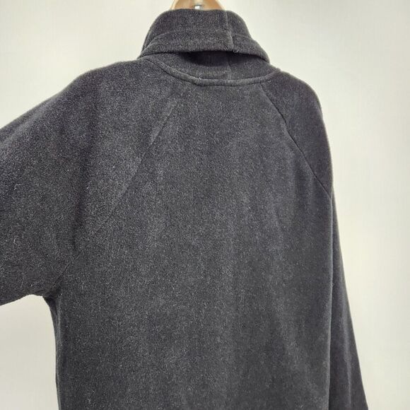 RBX Pullover Sweater Jacket Women's Size Medium Fuzzy Fleece Funnel Neck Pockets - Picture 7 of 12